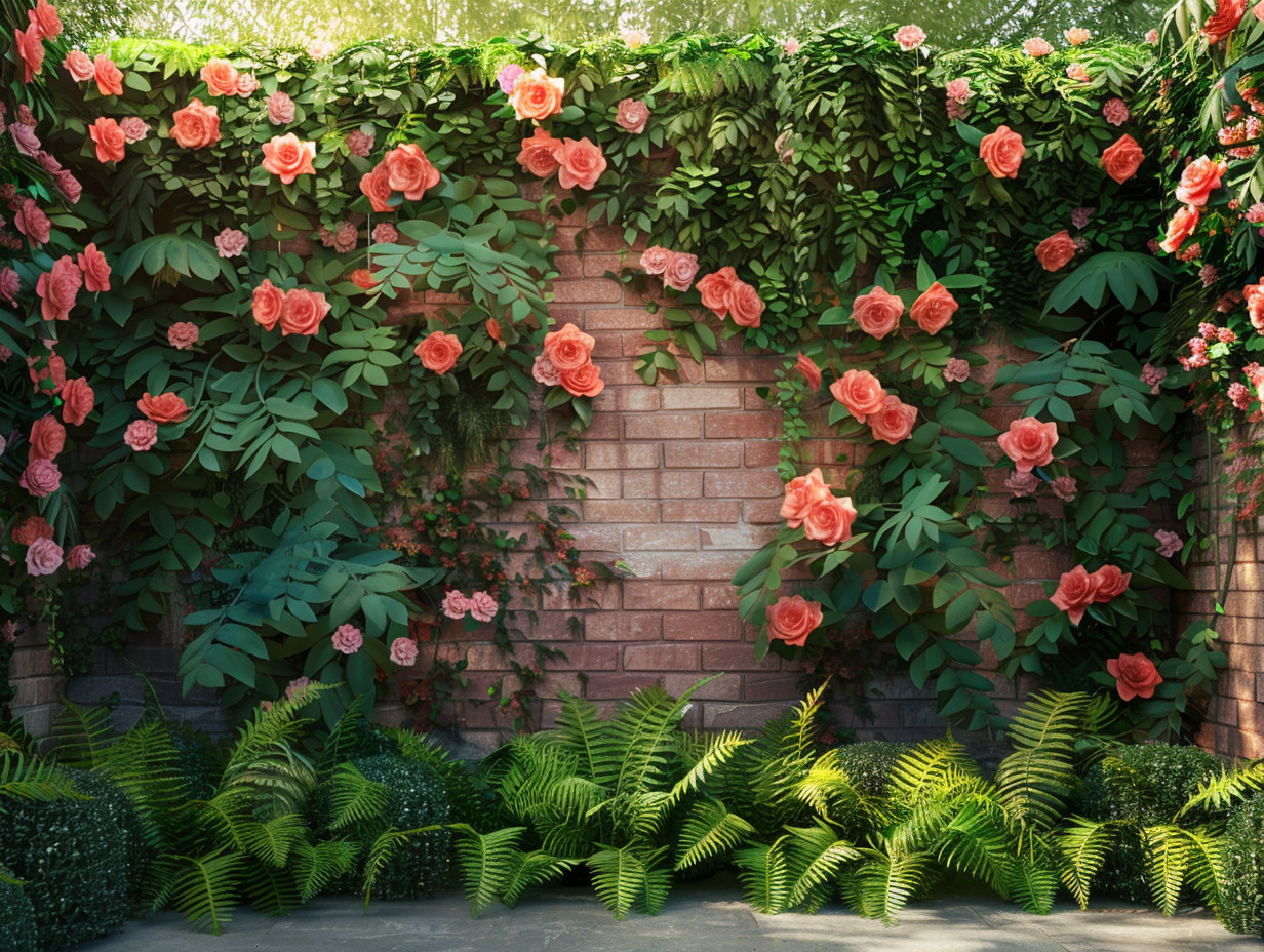 plantes mur extérieur